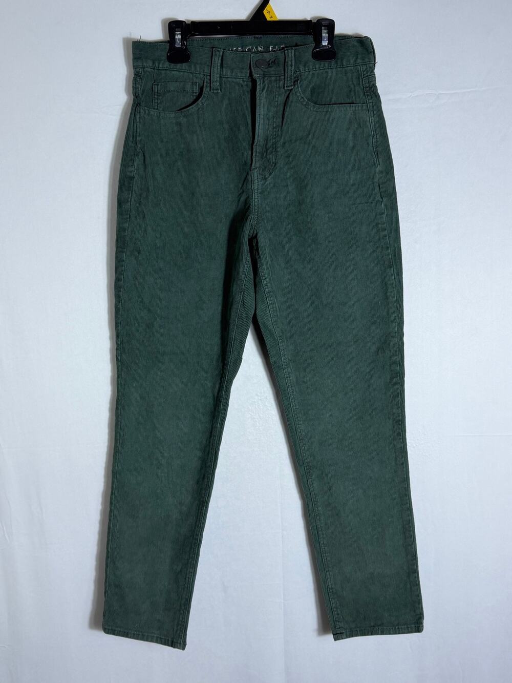 American Eagle Green Corduroy Super Stretch Pants Size 6